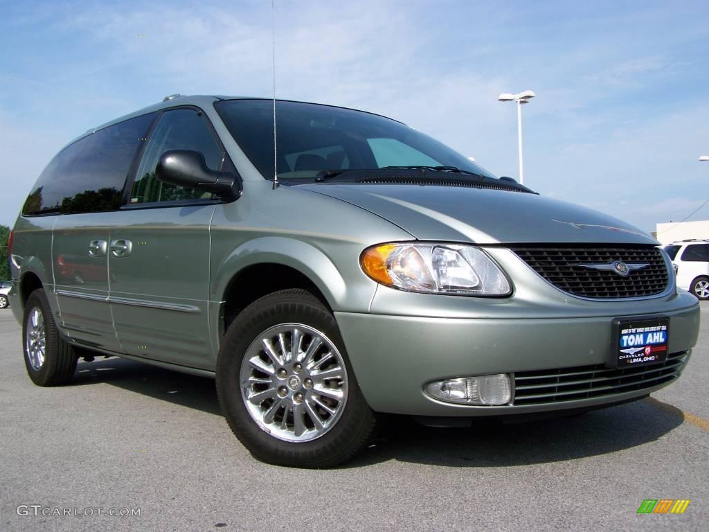 2003 Town & Country Limited - Satin Jade Pearl / Taupe photo #1