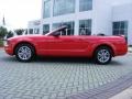2005 Torch Red Ford Mustang V6 Premium Convertible  photo #2