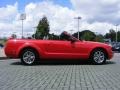 2005 Torch Red Ford Mustang V6 Premium Convertible  photo #6