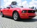 2005 Torch Red Ford Mustang V6 Premium Convertible  photo #7