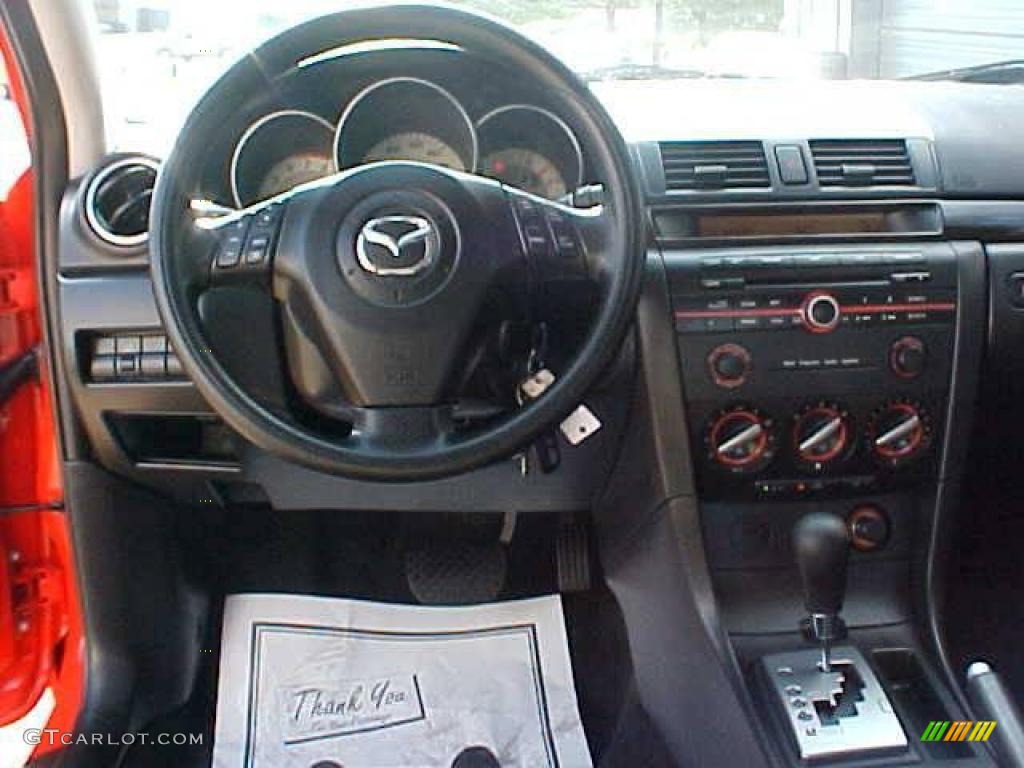 2007 True Red Mazda Mazda3 I Sport Sedan 16333478 Photo 7