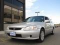 2000 Vogue Silver Metallic Honda Civic EX Coupe  photo #2