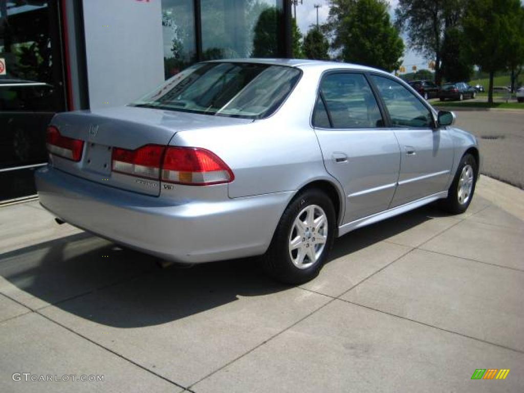 2001 Accord EX V6 Sedan - Satin Silver Metallic / Quartz Gray photo #6