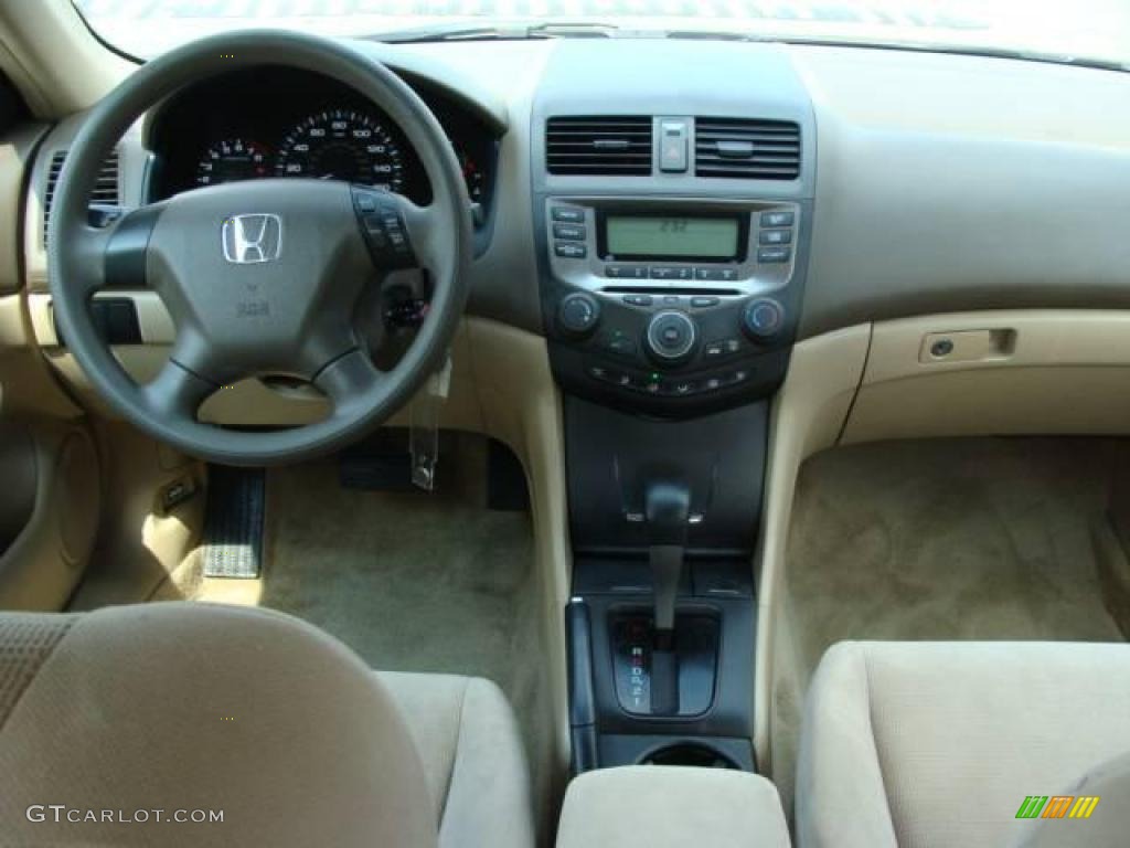2006 Accord LX Sedan - Desert Mist Metallic / Ivory photo #9