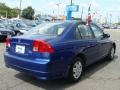 2005 Fiji Blue Pearl Honda Civic Value Package Sedan  photo #4