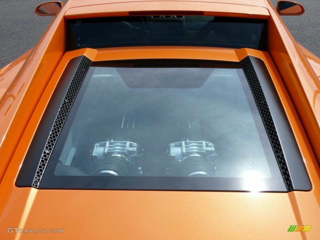 2005 Gallardo Coupe - Tri-Orange / Dark Grey/Ivory photo #25