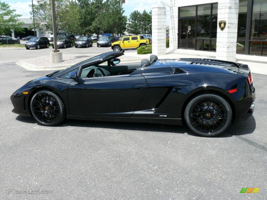 Lamborghini Gallardo Spyder Black
