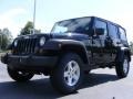 2009 Black Jeep Wrangler Unlimited X 4x4  photo #1