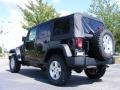 2009 Black Jeep Wrangler Unlimited X 4x4  photo #2