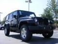 2009 Black Jeep Wrangler Unlimited X 4x4  photo #4