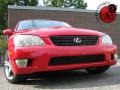 2003 Absolutely Red Lexus IS 300 Sedan  photo #1