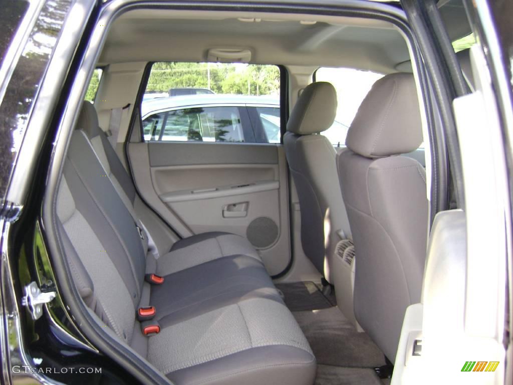 2008 Grand Cherokee Laredo - Black / Dark Slate Gray photo #11