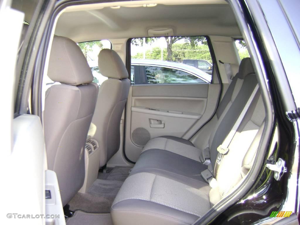 2008 Grand Cherokee Laredo - Black / Dark Slate Gray photo #12