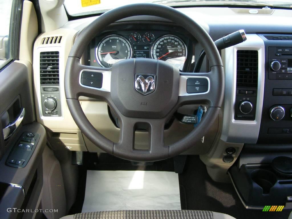 2009 Ram 1500 SLT Regular Cab 4x4 - Austin Tan Pearl / Light Pebble Beige/Bark Brown photo #10