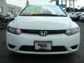 2007 Taffeta White Honda Civic LX Coupe  photo #2