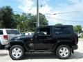 2007 Black Jeep Wrangler Sahara 4x4  photo #2