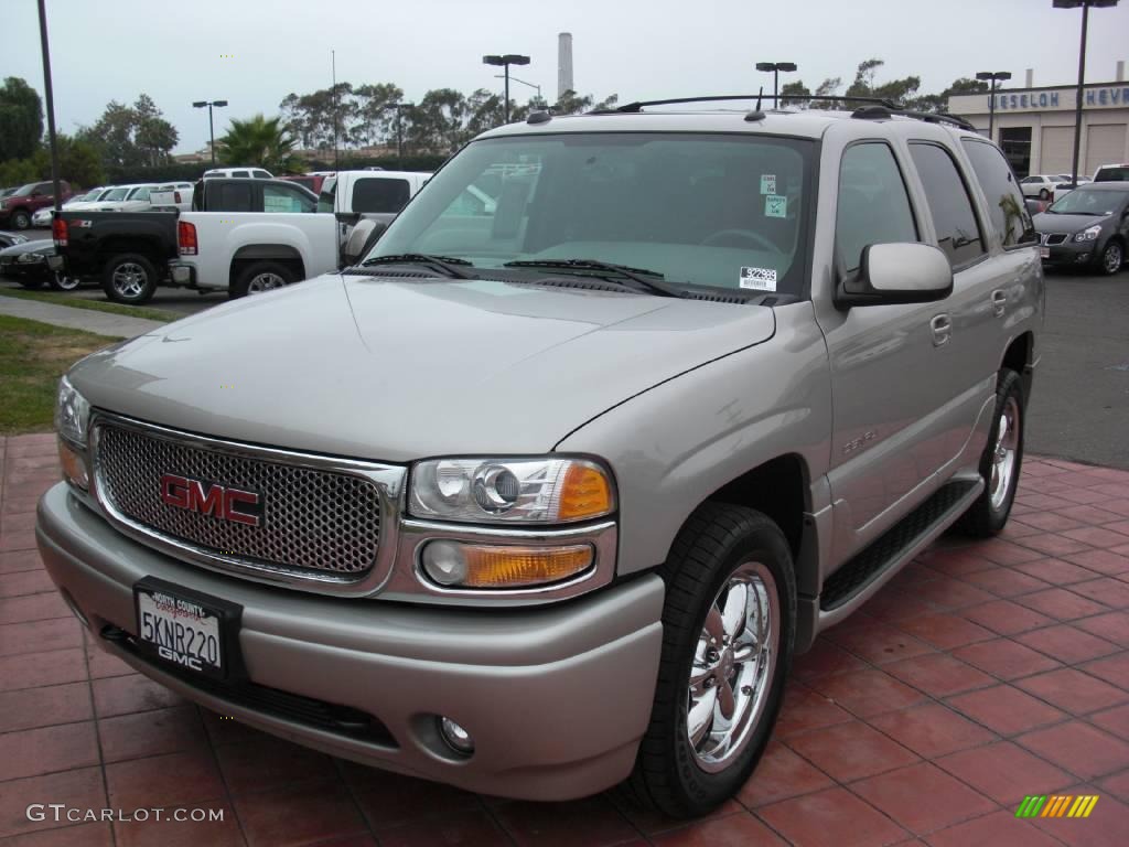 2004 Yukon Denali AWD - Silver Birch Metallic / Stone Gray photo #1