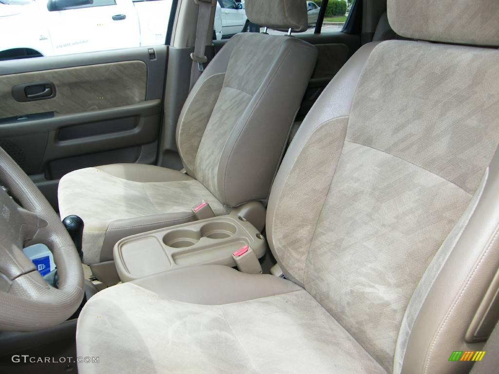 2003 CR-V EX 4WD - Clover Green Pearl / Saddle photo #14
