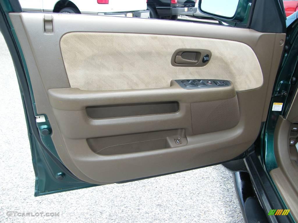 2003 CR-V EX 4WD - Clover Green Pearl / Saddle photo #17