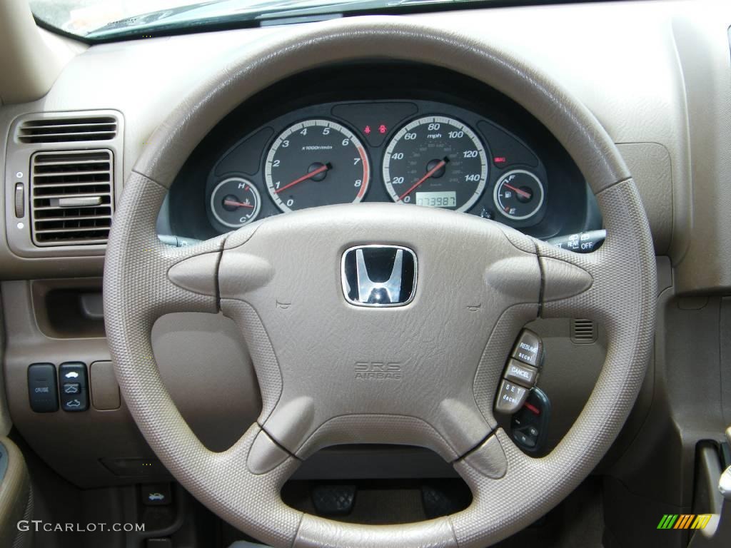 2003 CR-V EX 4WD - Clover Green Pearl / Saddle photo #19