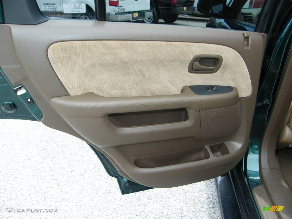 2003 CR-V EX 4WD - Clover Green Pearl / Saddle photo #24