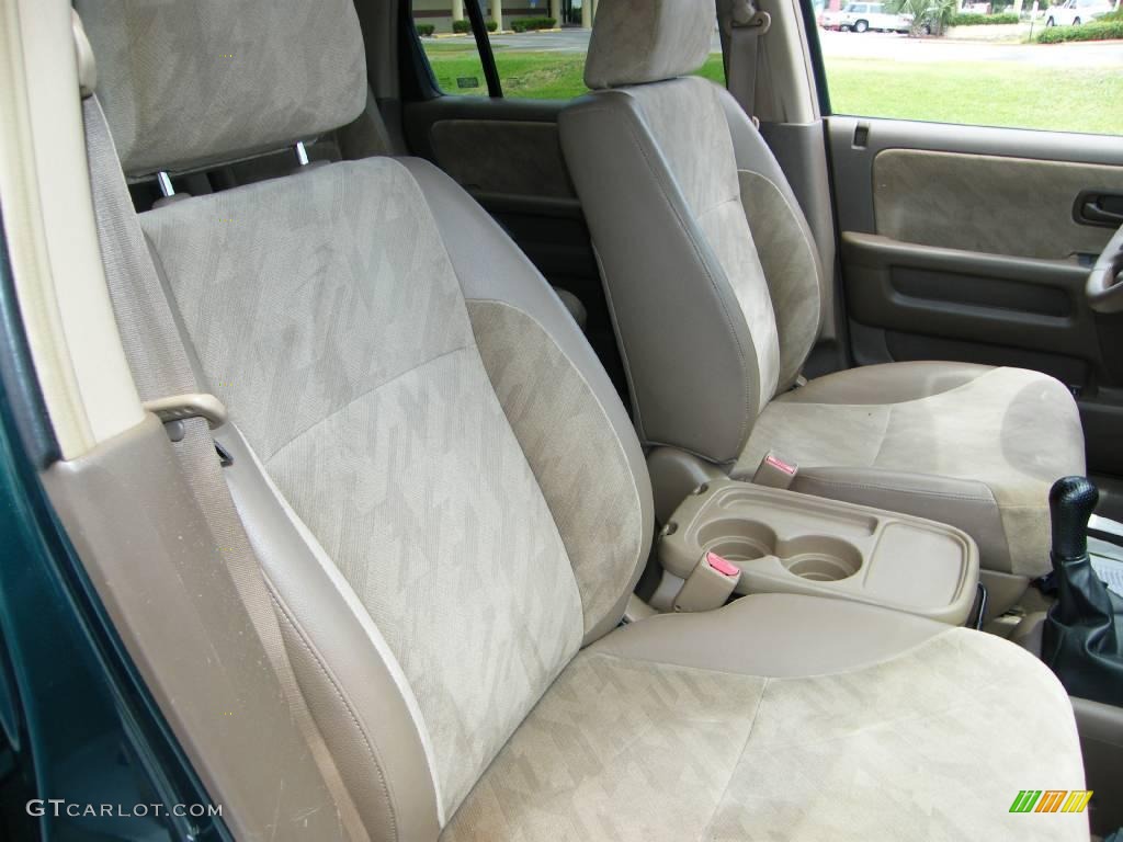2003 CR-V EX 4WD - Clover Green Pearl / Saddle photo #27