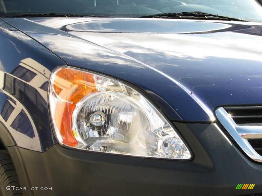 2004 CR-V EX 4WD - Eternal Blue Pearl / Black photo #4