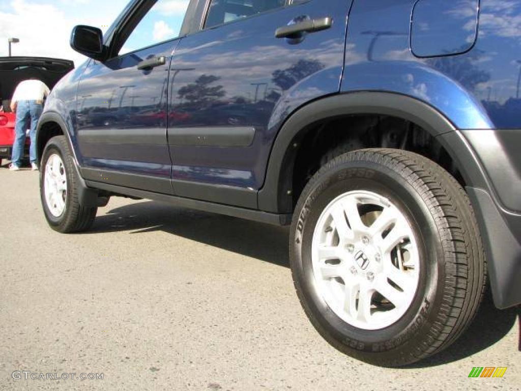 2004 CR-V EX 4WD - Eternal Blue Pearl / Black photo #7