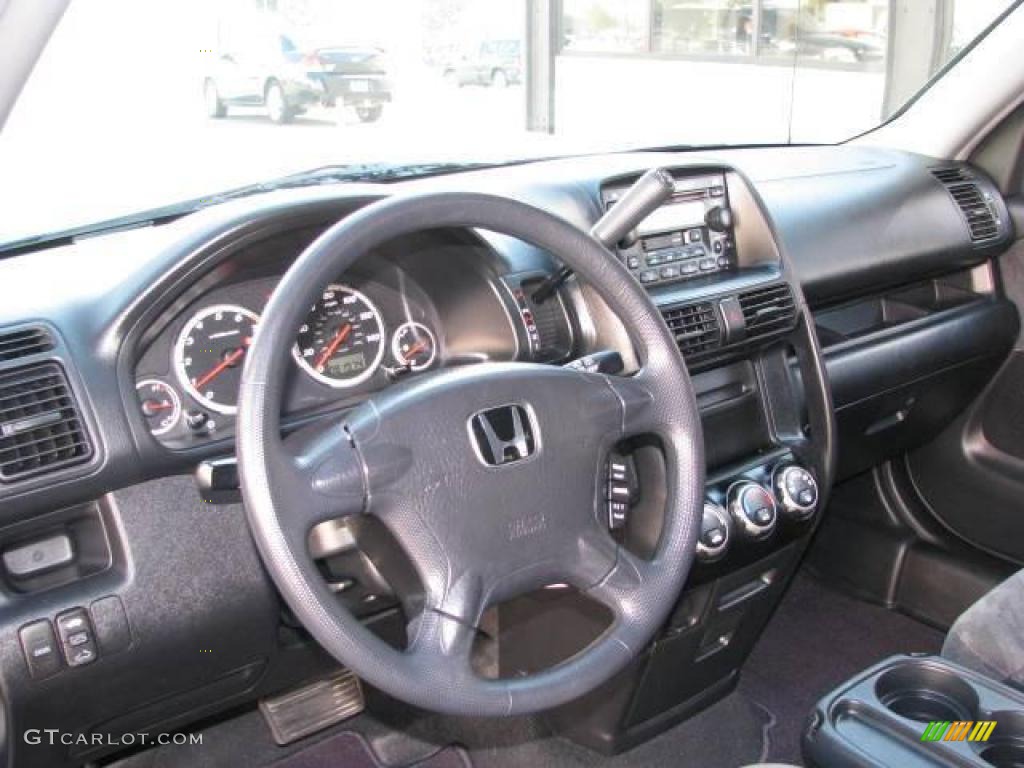 2004 CR-V EX 4WD - Eternal Blue Pearl / Black photo #10