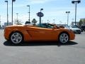 2008 Arancio Borealis (Orange) Lamborghini Gallardo Spyder  photo #3