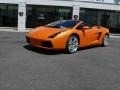 2008 Arancio Borealis (Orange) Lamborghini Gallardo Spyder  photo #10