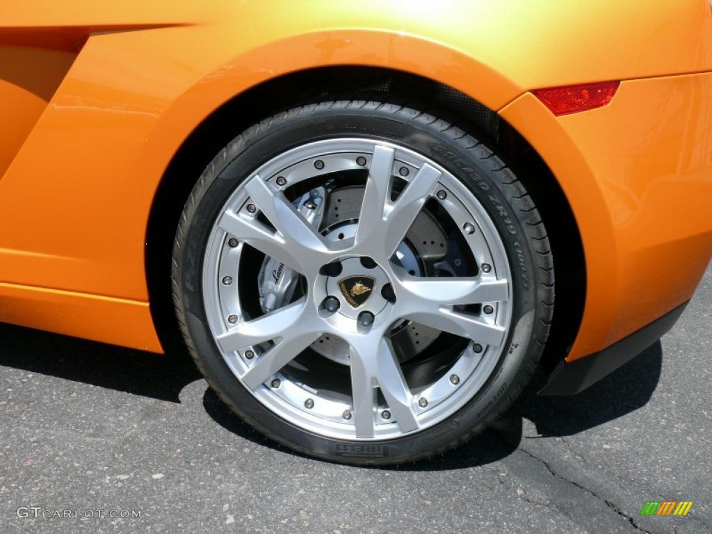 2008 Lamborghini Gallardo Spyder Wheel Photo #16360656
