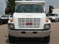 White - C Series TopKick C7500 Regular Cab Chassis Dump Truck Photo No. 2