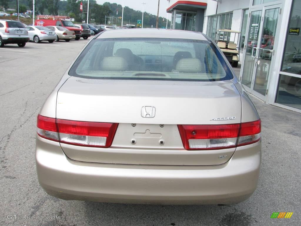 2003 Accord EX-L Sedan - Desert Mist Metallic / Ivory photo #5