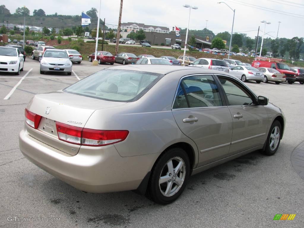 2003 Accord EX-L Sedan - Desert Mist Metallic / Ivory photo #6