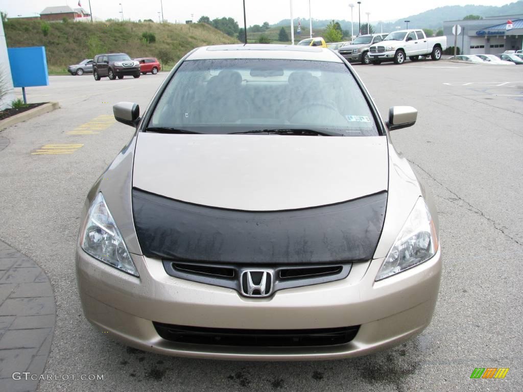 2003 Accord EX-L Sedan - Desert Mist Metallic / Ivory photo #10