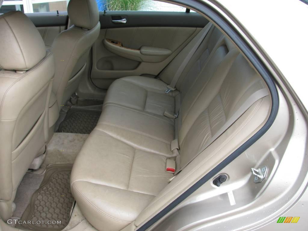 2003 Accord EX-L Sedan - Desert Mist Metallic / Ivory photo #11