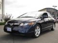 2007 Royal Blue Pearl Honda Civic EX Sedan  photo #2