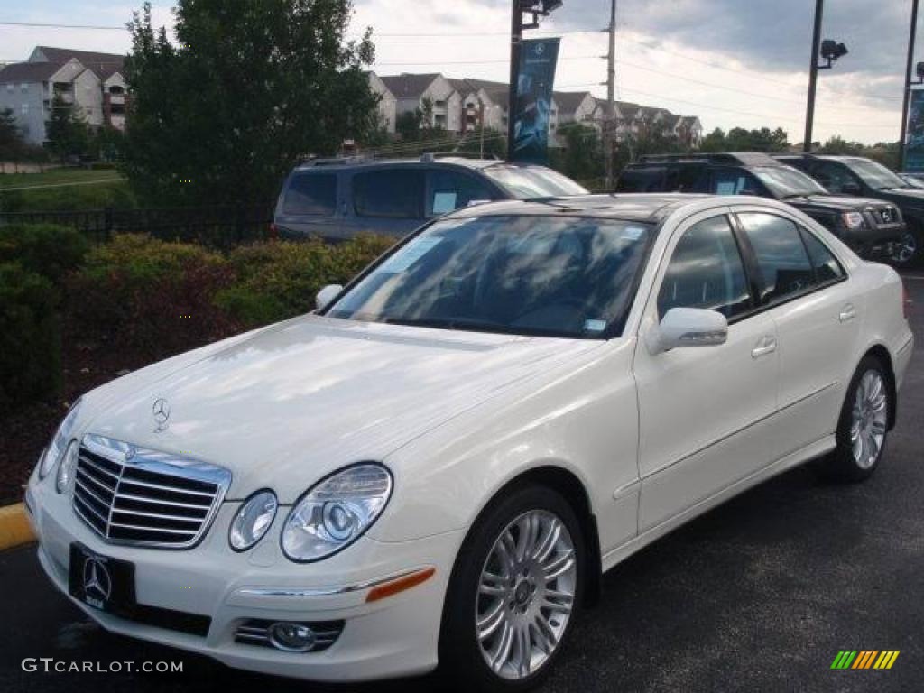 Arctic White Mercedes-Benz E