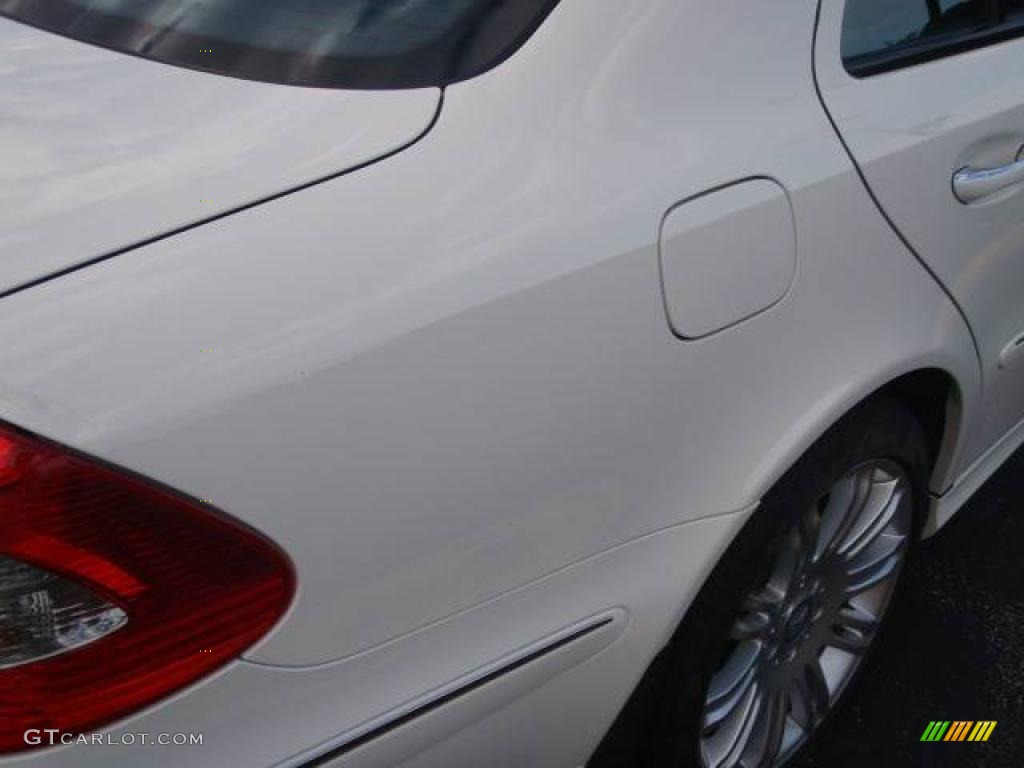 2008 E 350 4Matic Sedan - Arctic White / Black photo #14