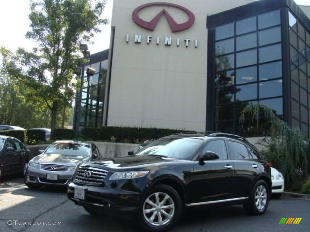 Black Obsidian Infiniti FX