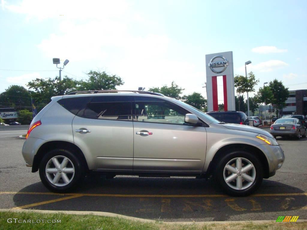 2005 Murano SE AWD - Sheer Silver Metallic / Charcoal photo #11