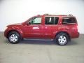 2005 Red Brawn Pearl Nissan Pathfinder SE 4x4  photo #3