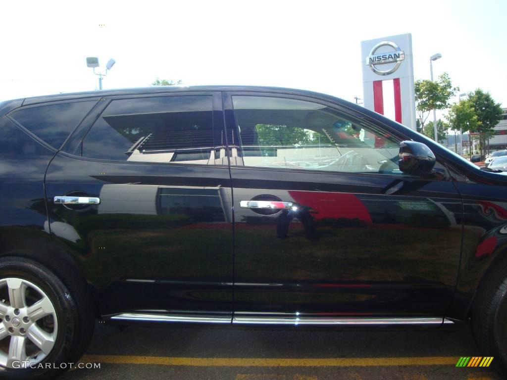 2006 Murano SL AWD - Super Black / Charcoal photo #21