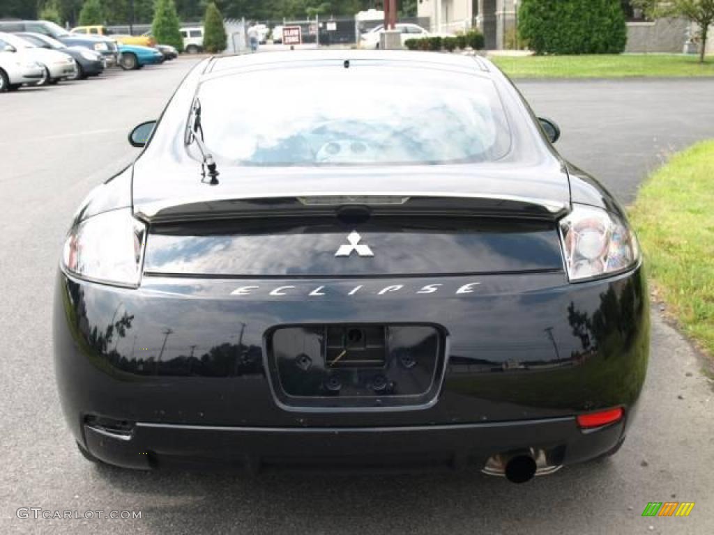 2007 Eclipse GS Coupe - Kalapana Black / Dark Charcoal photo #5