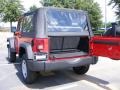 2009 Flame Red Jeep Wrangler X 4x4  photo #7