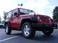 Flame Red - Wrangler X 4x4 Photo No. 4