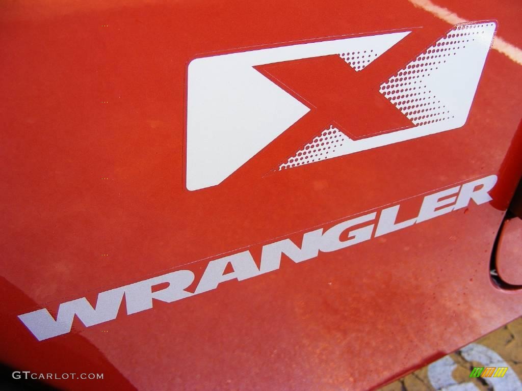 2009 Wrangler X 4x4 - Sunburst Orange Pearl Coat / Dark Slate Gray/Medium Slate Gray photo #5