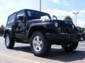 2009 Black Jeep Wrangler X 4x4  photo #4