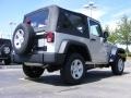 2009 Bright Silver Metallic Jeep Wrangler X 4x4  photo #3